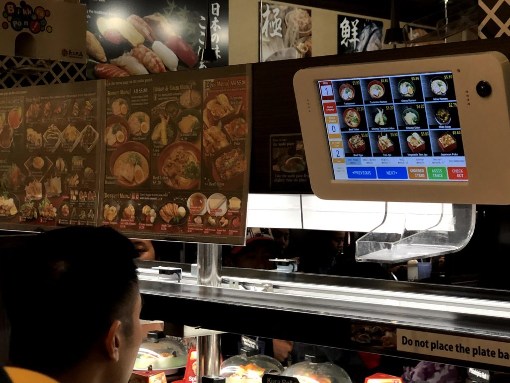 Interactive Sushi Experience at Kura Revolving Sushi Bar - Kat Kuan